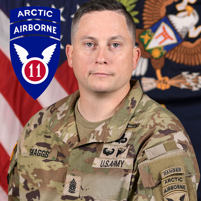 CSM Kyle Skaggs 1-511 PIR 11th Airborne Division