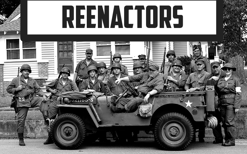 Reenactors 511th Parachute Infantry 11th Airborne